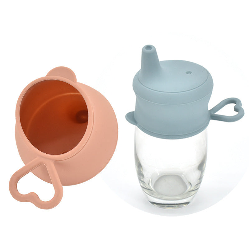 Baby Silicone Cup Lid Splash-proof Cover Feeding Cup Lid Is Free Of BPA - Fabs things