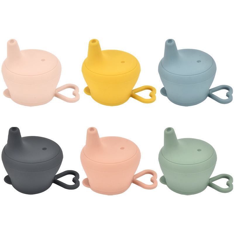 Baby Silicone Cup Lid Splash-proof Cover Feeding Cup Lid Is Free Of BPA - Fabs things