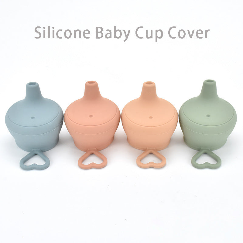Baby Silicone Cup Lid Splash-proof Cover Feeding Cup Lid Is Free Of BPA - Fabs things