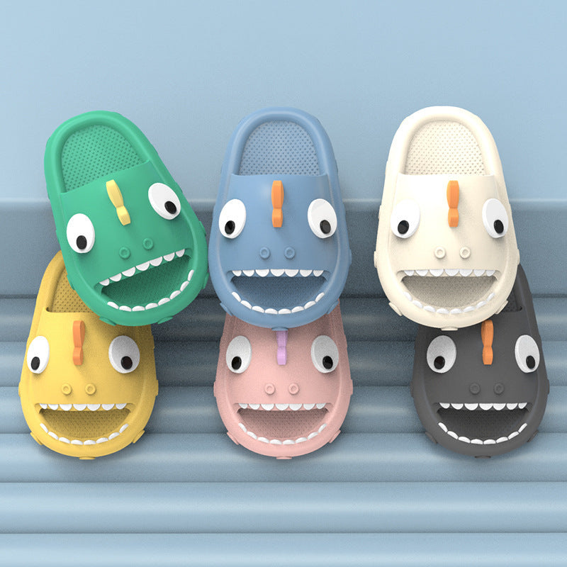 Shark Slippers For Kids Toddler Boys Girls Non Slip Children Shower Shoes - Fabs things