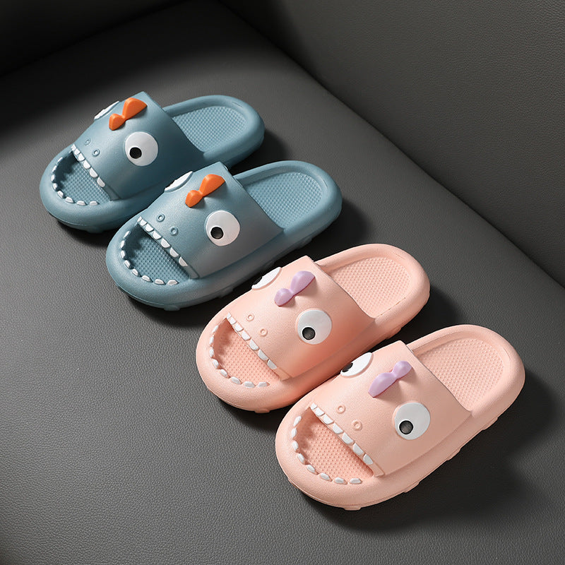 Shark Slippers For Kids Toddler Boys Girls Non Slip Children Shower Shoes - Fabs things