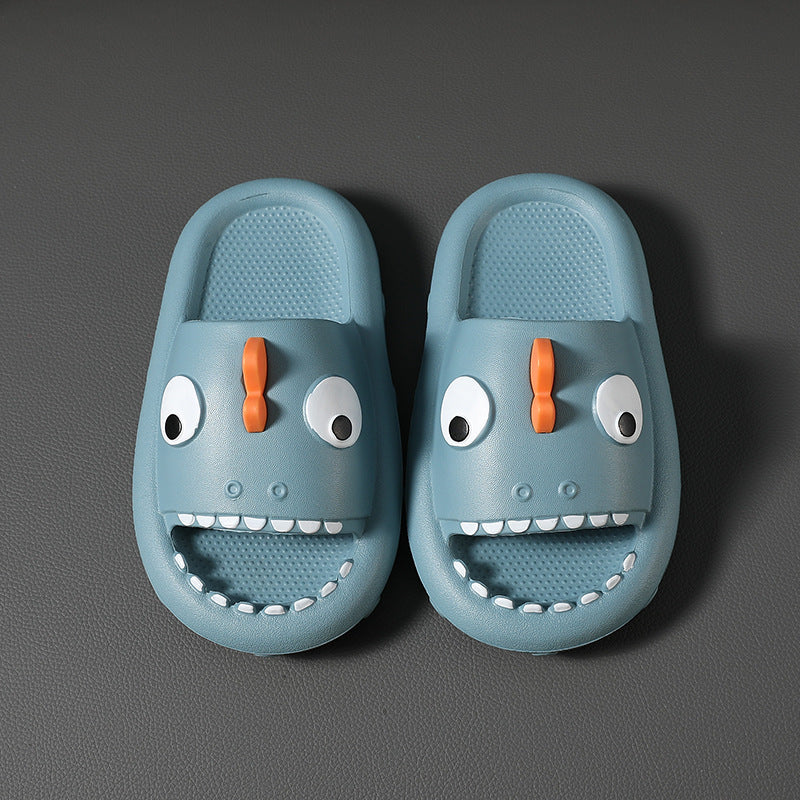 Shark Slippers For Kids Toddler Boys Girls Non Slip Children Shower Shoes - Fabs things