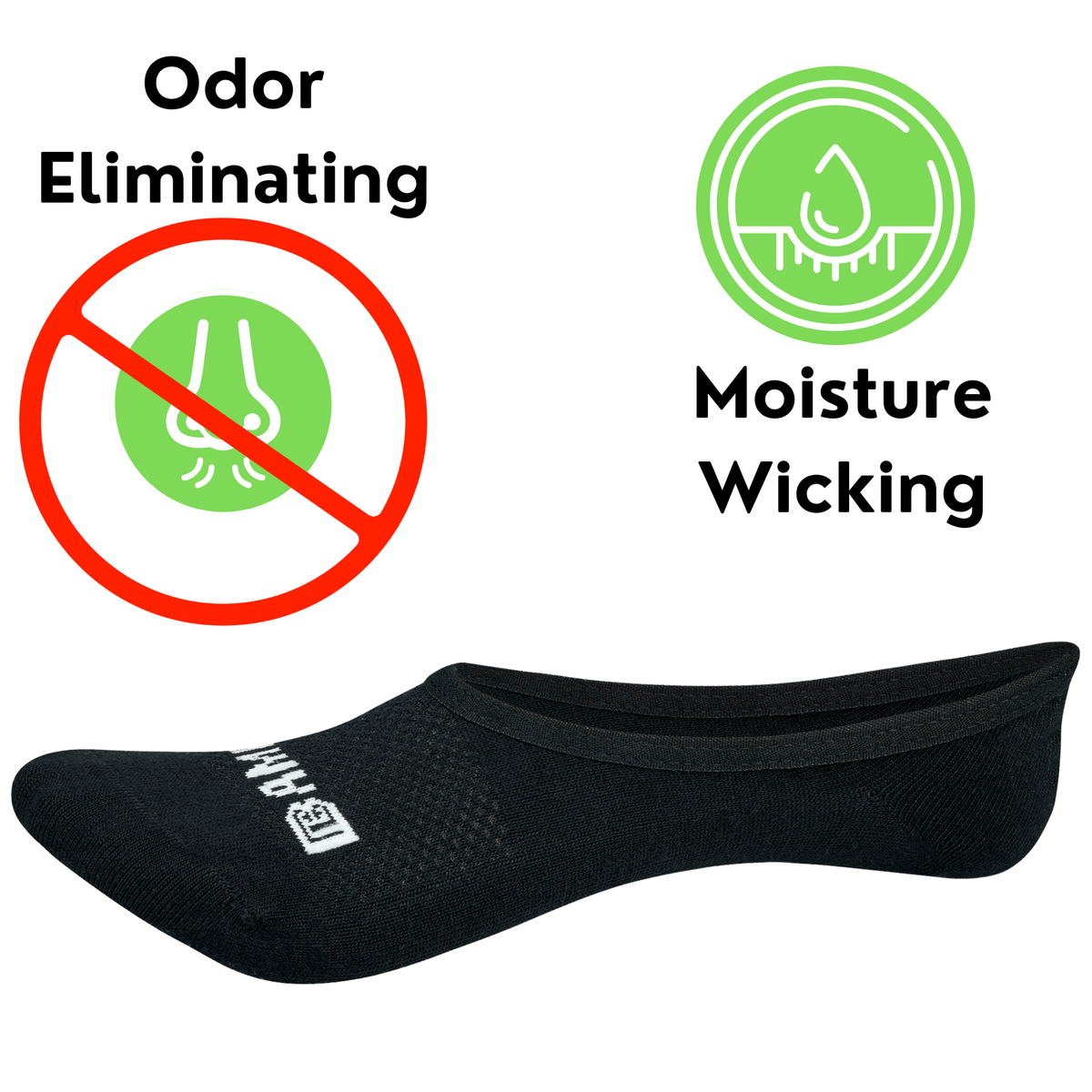 Super Low Cut No Show Bamboo Rayon Socks - 4 Pair - Fabs things