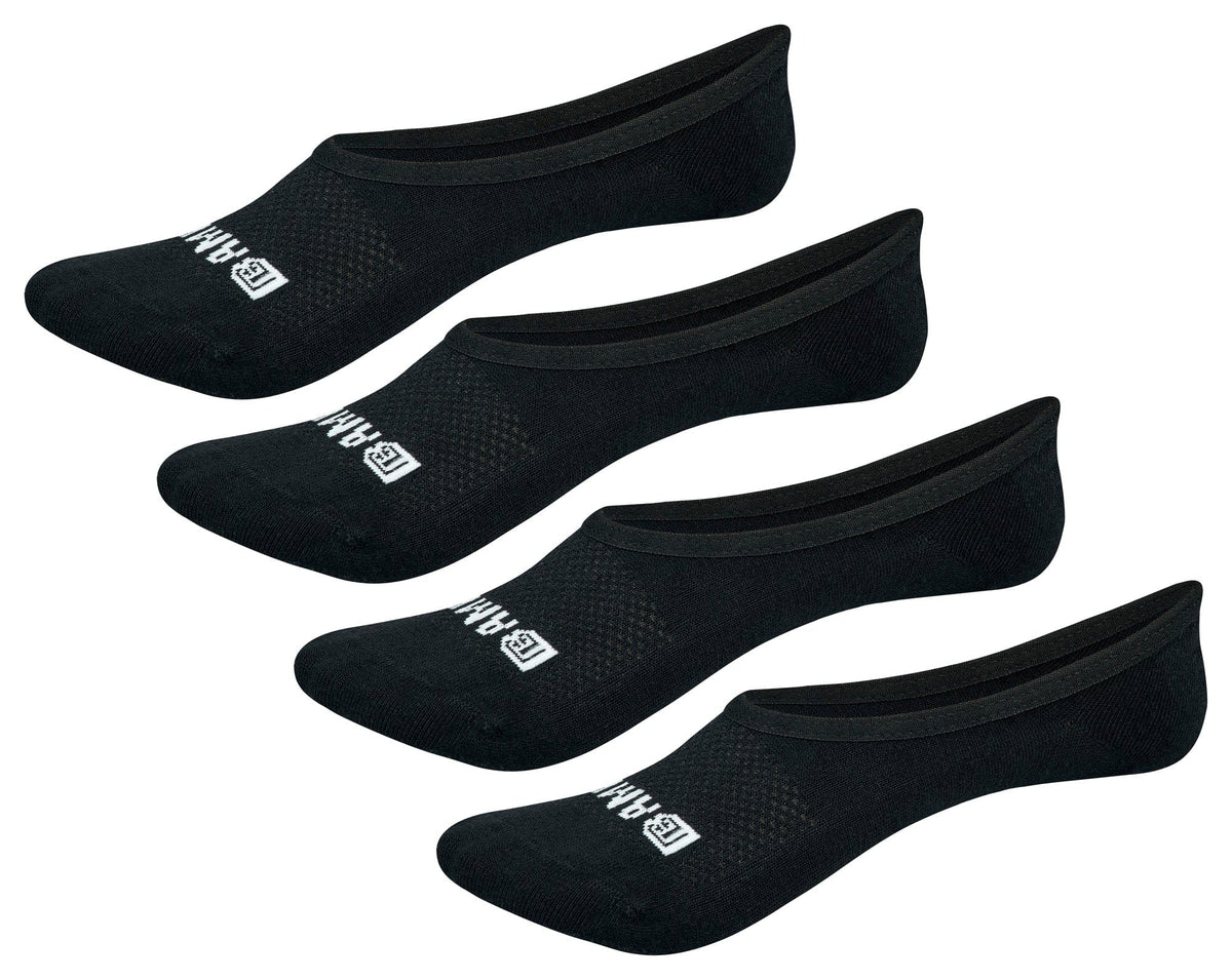 Super Low Cut No Show Bamboo Rayon Socks - 4 Pair - Fabs things