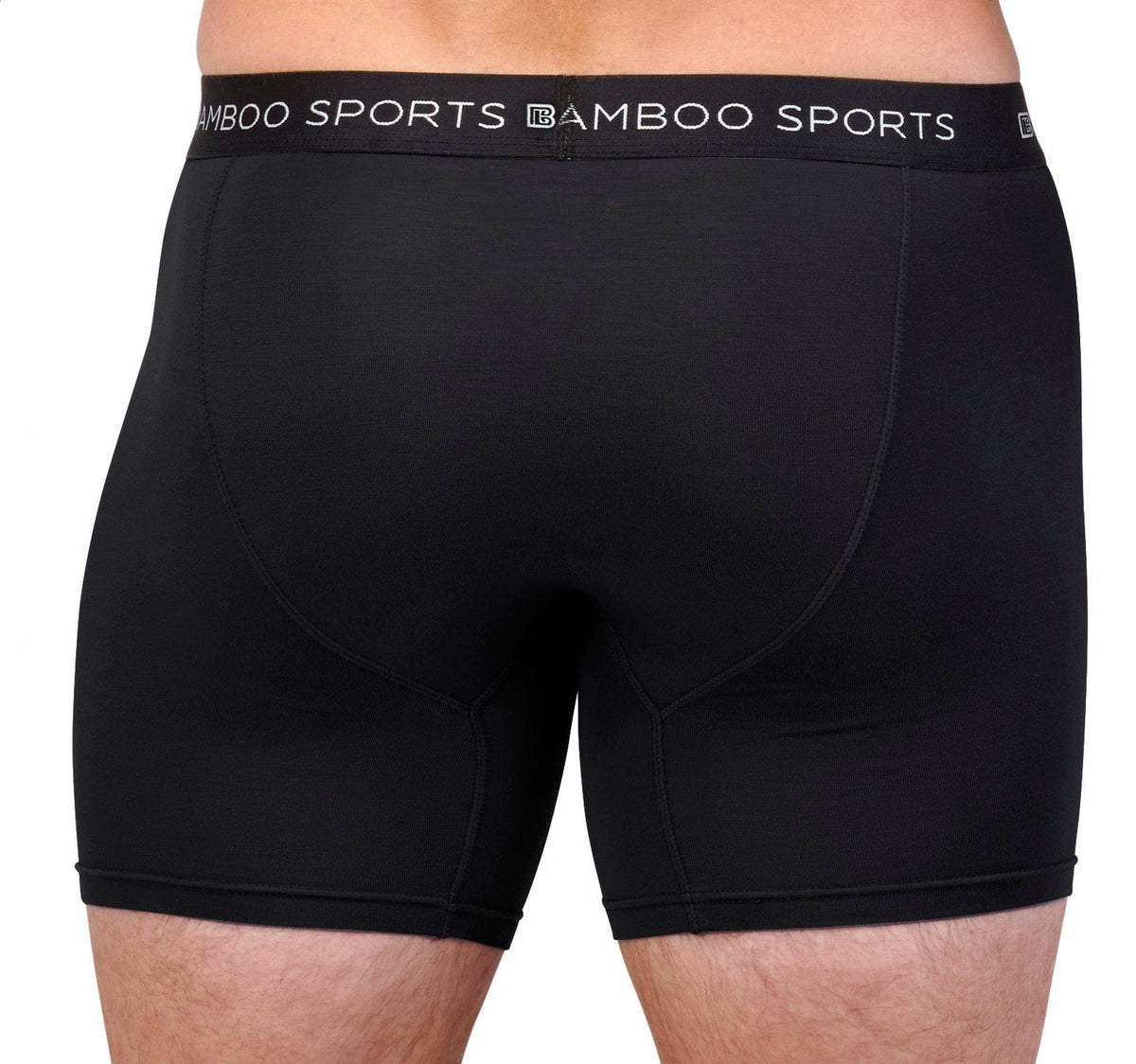 Men's 4" Inseam Bamboo Rayon Boxer Briefs - 4 Pack - Fabs things