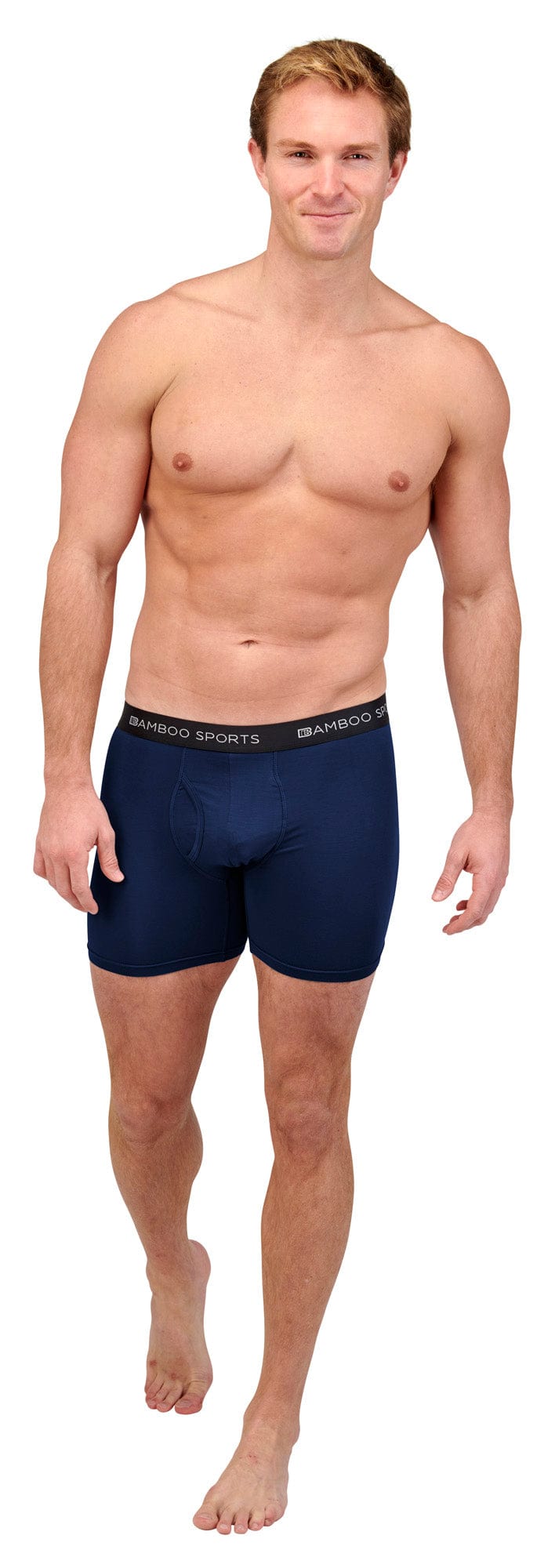 Men's 4" Inseam Bamboo Rayon Boxer Briefs - 4 Pack - Fabs things