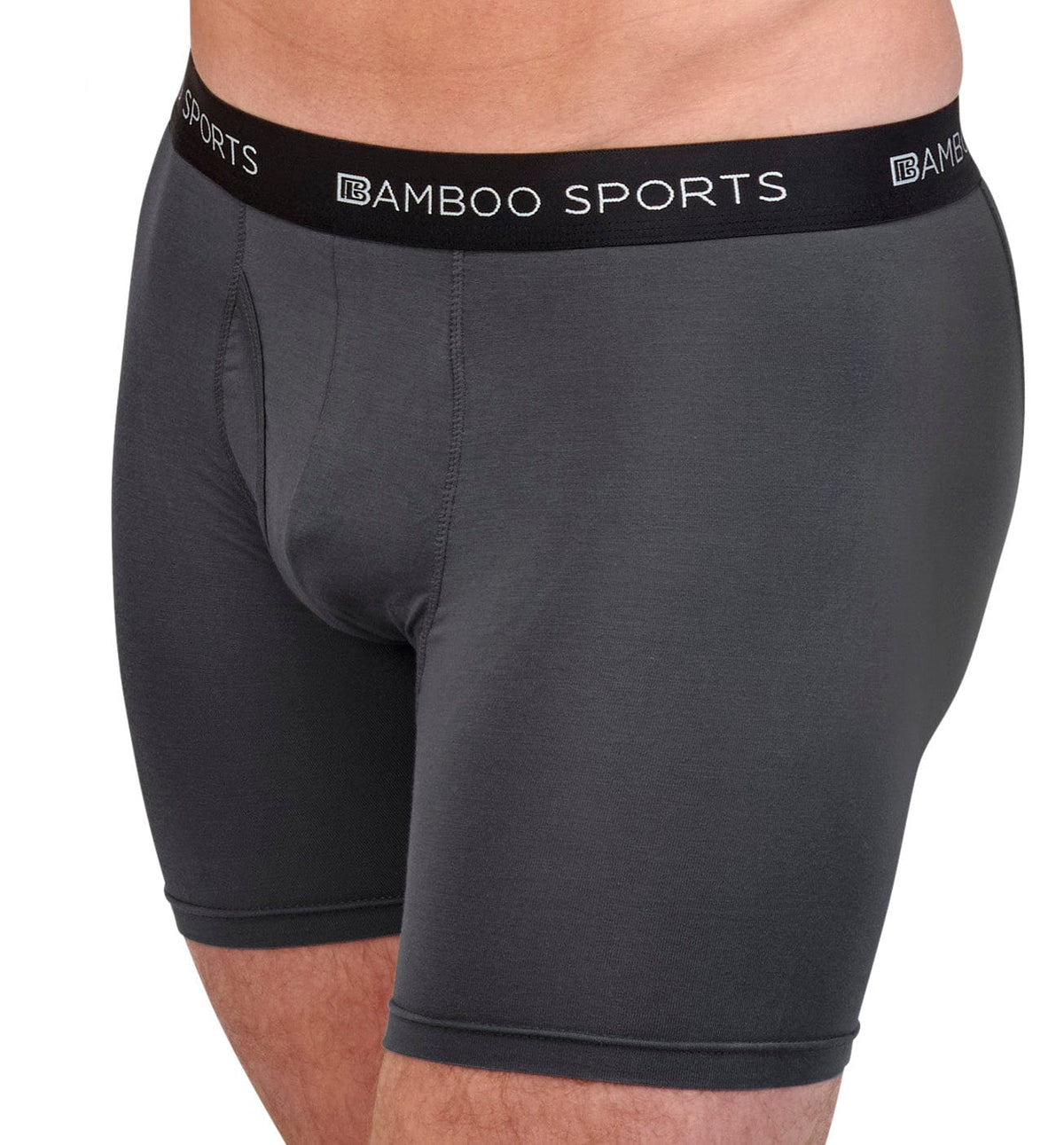 Men's 4" Inseam Bamboo Rayon Boxer Briefs - 4 Pack - Fabs things