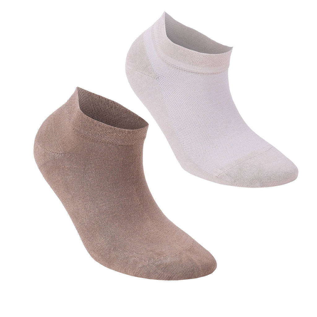Women’s Bamboo Ankle Socks 8-Pack – Mixed Colors Soft Thin Low-Cut Socks