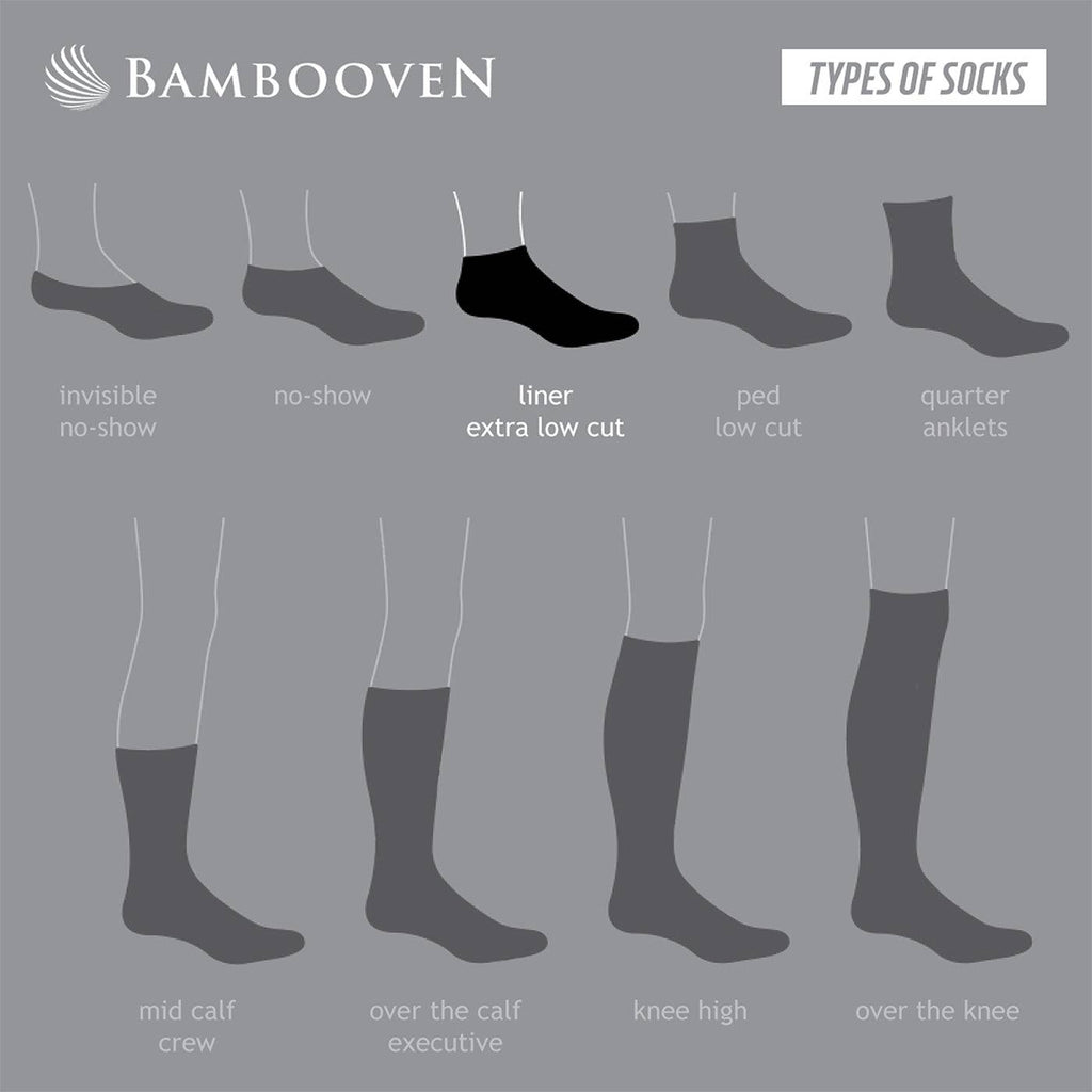 Women’s Bamboo Ankle Socks 8-Pack – Mixed Colors Soft Thin Low-Cut Socks