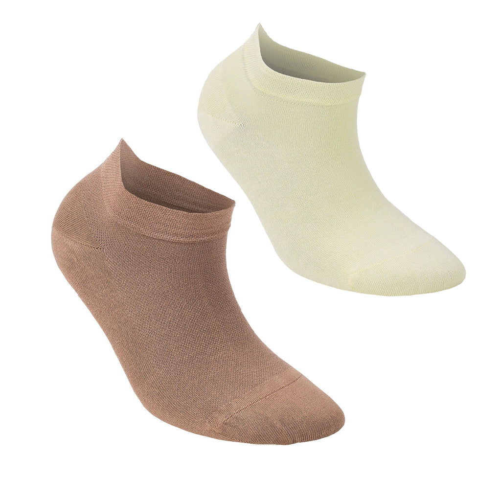Women’s Bamboo Ankle Socks 8-Pack – Mixed Colors Soft Thin Low-Cut Socks - Fabs things
