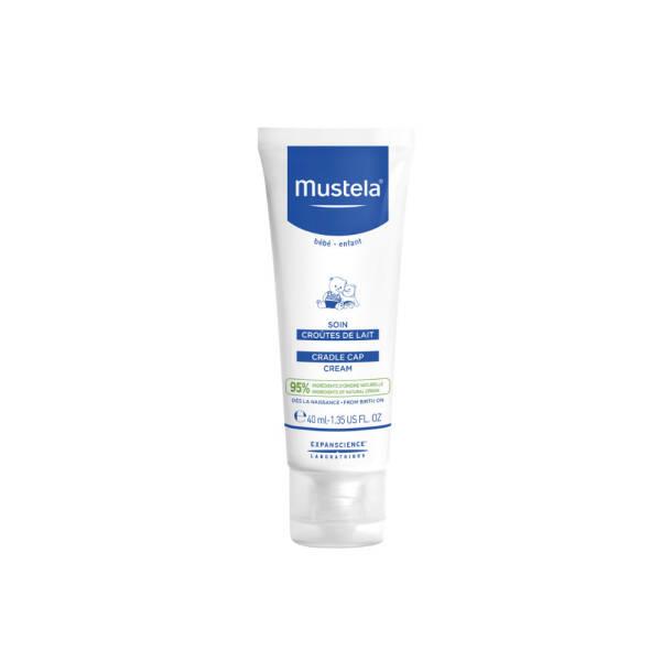 Mustela Cradle Cap Cream 40ml - Natural, Vegan, Dermatologically Tested Baby Hair Care Solution - Fabs things