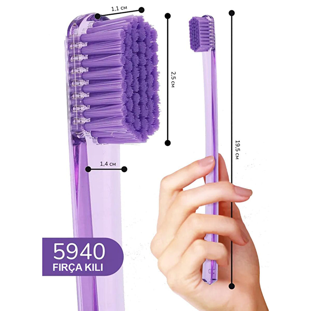 Rocs Pro Manual Toothbrush - Gentle, Effective Cleaning for Optimal Oral Hygiene - Fabs things