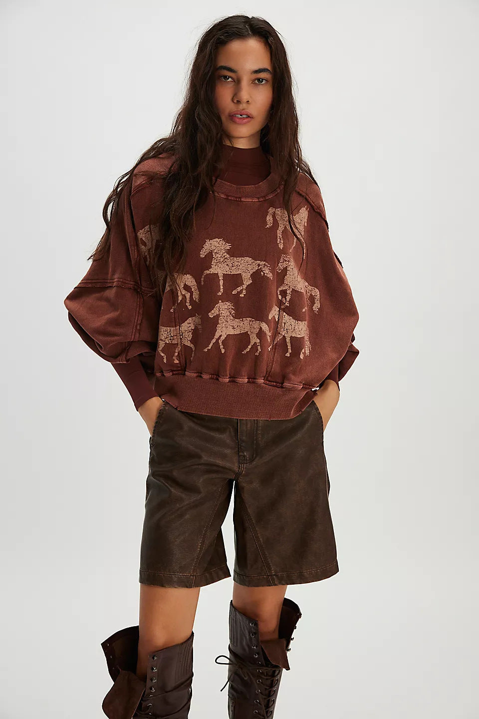 Autumn Winter Women Clothing Printing Loose Casual Top All Matching Hoodie Women - Fabs things