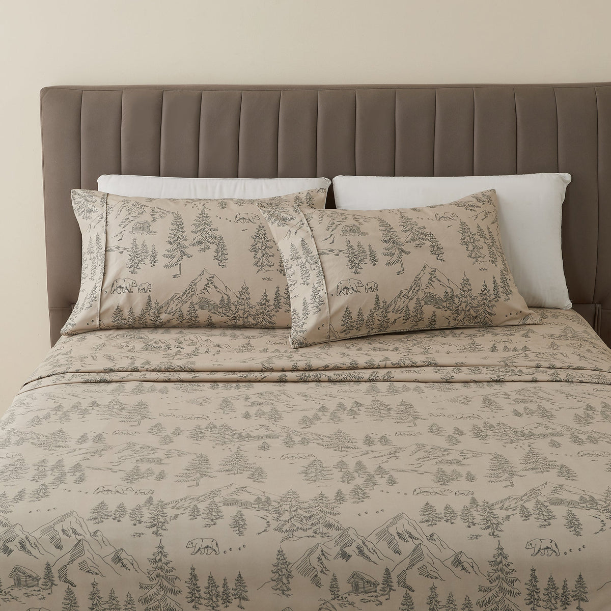 Lodge Printed Sheet Set - Mountain Ridge Collection - Fabs things