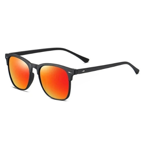 Polarized Vintage Sunglasses for Men – Classic UV400 Outdoor Fashion Glasses with Anti-Reflective Mirror Lenses - Fabs things