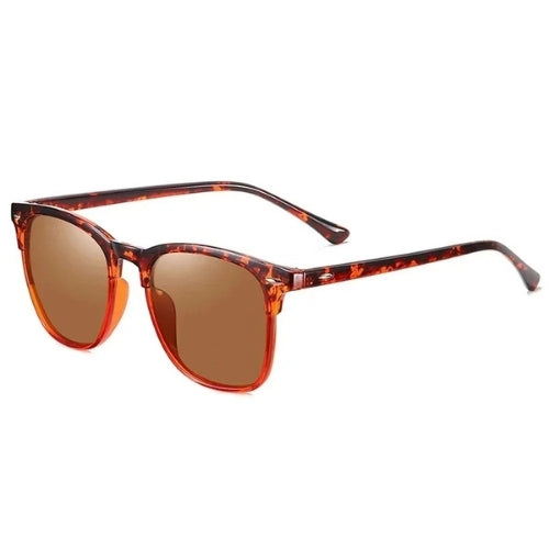 Polarized Vintage Sunglasses for Men – Classic UV400 Outdoor Fashion Glasses with Anti-Reflective Mirror Lenses - Fabs things