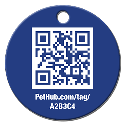 PetHub QR Pet ID Tag – Classic Aluminum - Fabs things