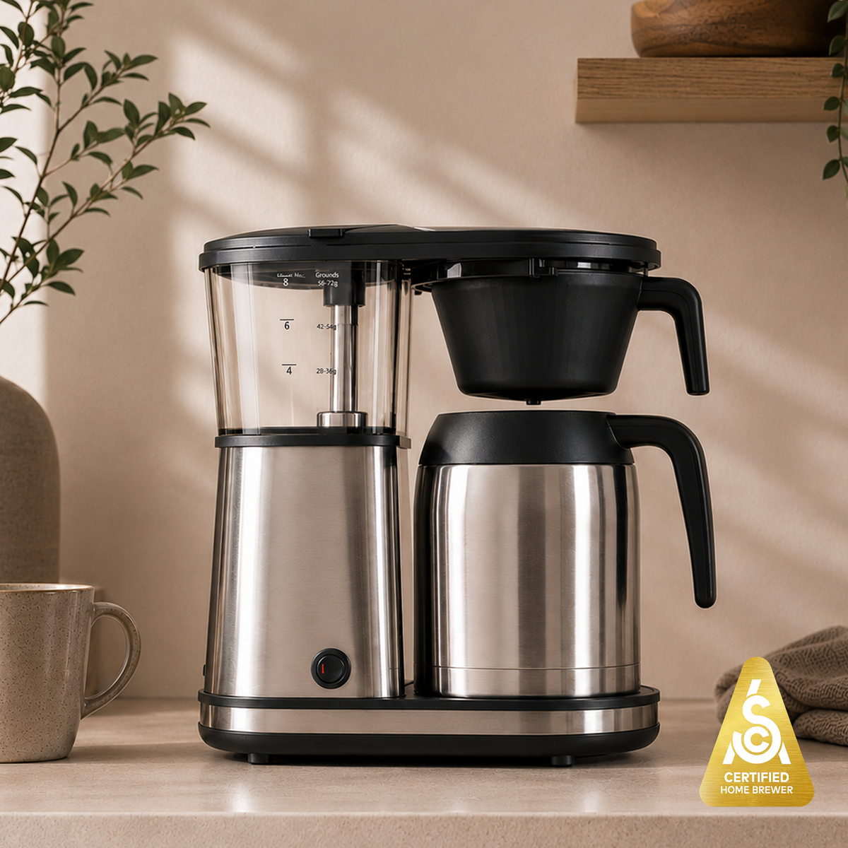 Connoisseur 8-Cup Drip Coffee Brewer - Fabs things