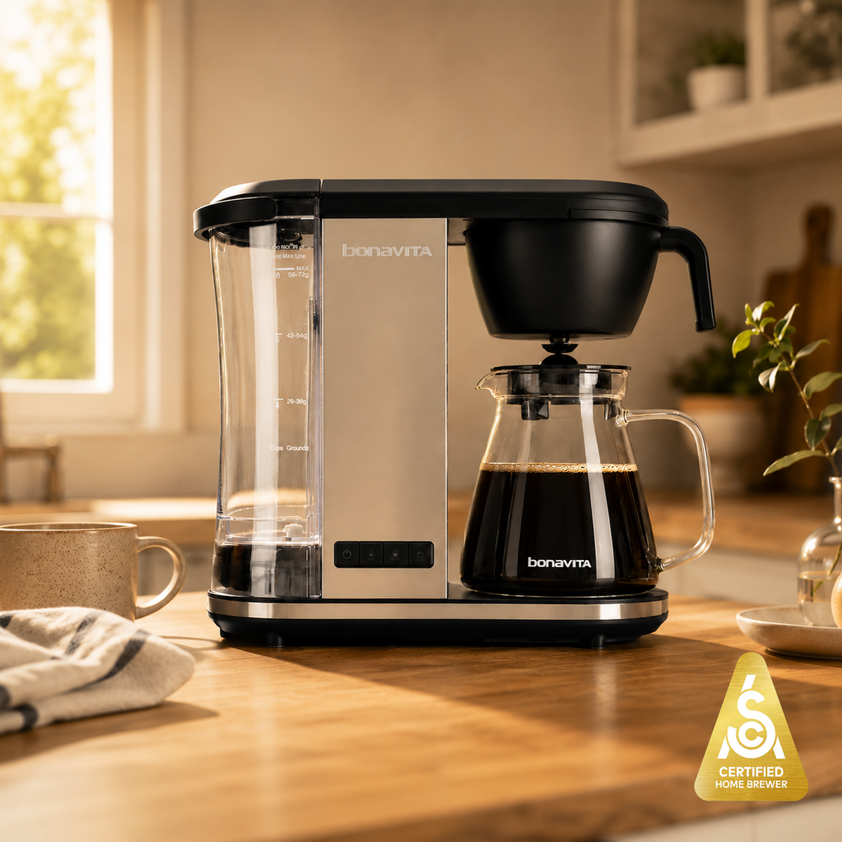 Enthusiast 8-Cup Drip Coffee Brewer - Fabs things