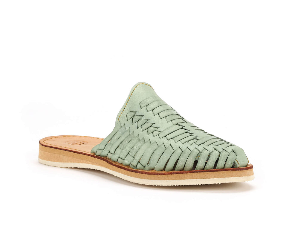 Marbella Huarache Slip-On Teal - Fabs things
