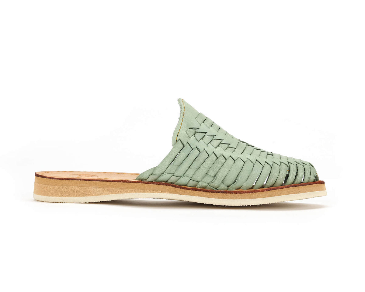 Marbella Huarache Slip-On Teal - Fabs things