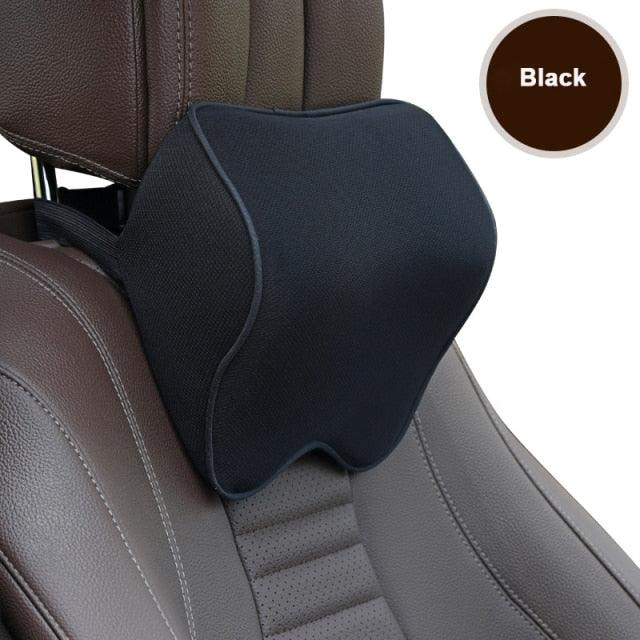 Car Seat Headrest Pillow Auto Memory Foam Car Neck Pillow Seat Head Support Lumbar Support For Office Chair Cushion Car Neck Headrest Pillow Car Accessories Cushion Auto Seat Head Support Neck Protector Automobiles Seat Neck Rest Car Neck For Car Auto - Fabs things