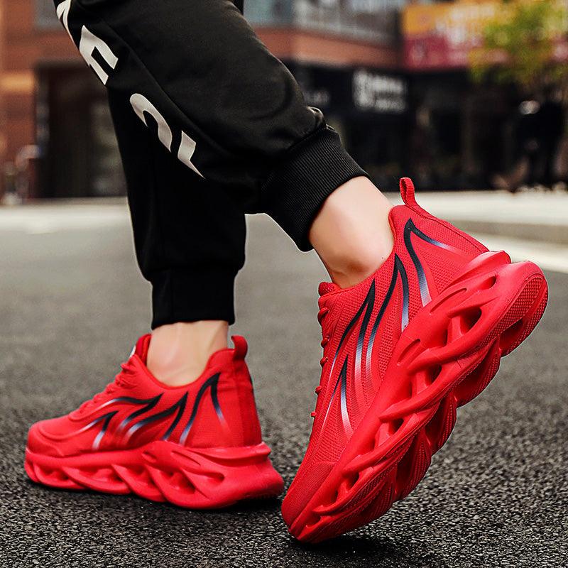 Casual Men's Running Sneakers Light Blade Breathable Comfortable Lightweight Men Jogging Breathable Tennis Sport Shoes For Workout Walking Outdoor Sport Gym