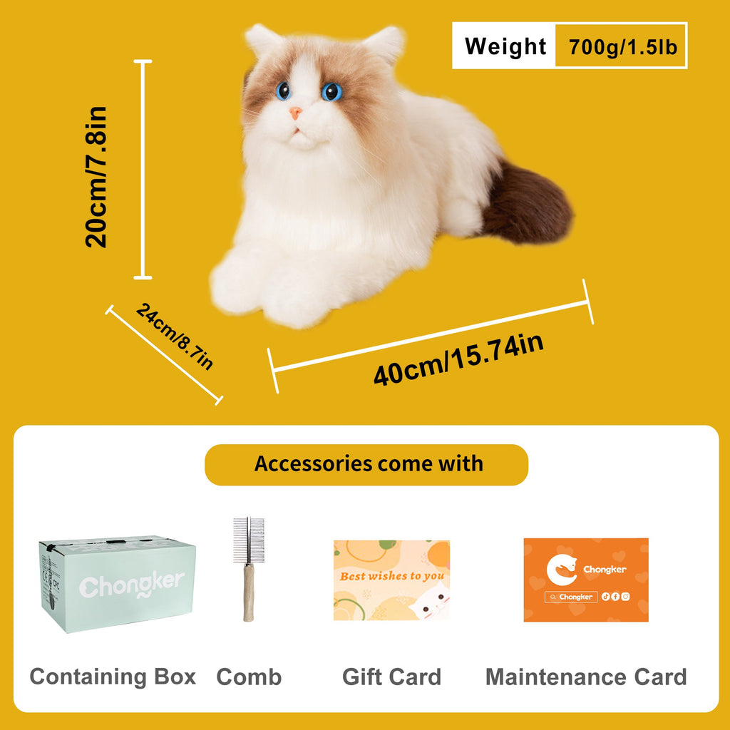 MateCat1.1 Robot Cat – Companion Toy for Sensory Comfort - Fabs things