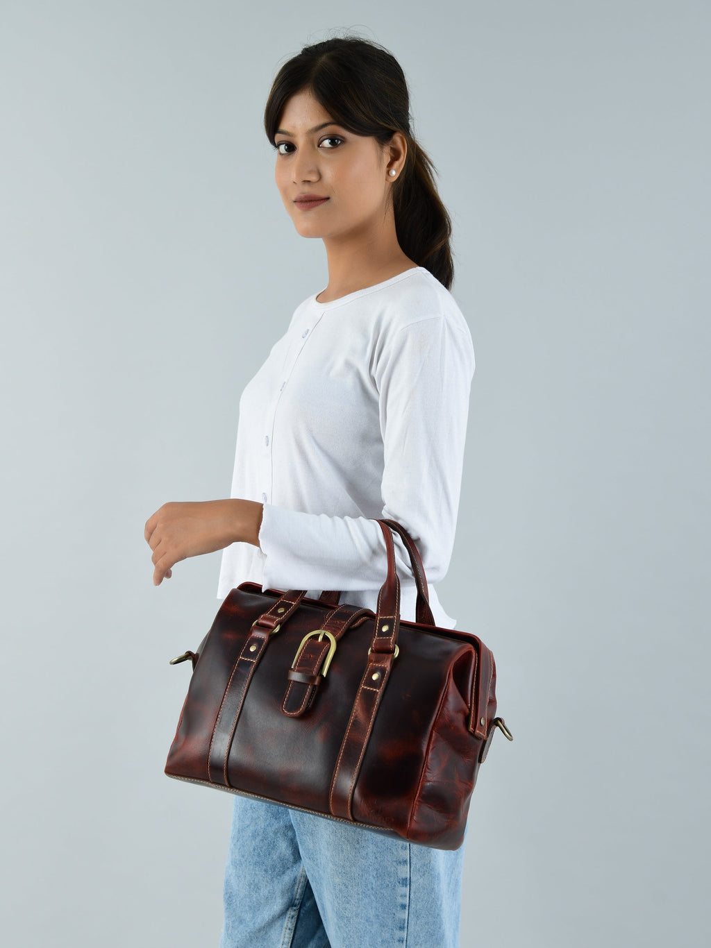 Wineberry Chic Handbag - Fabs things