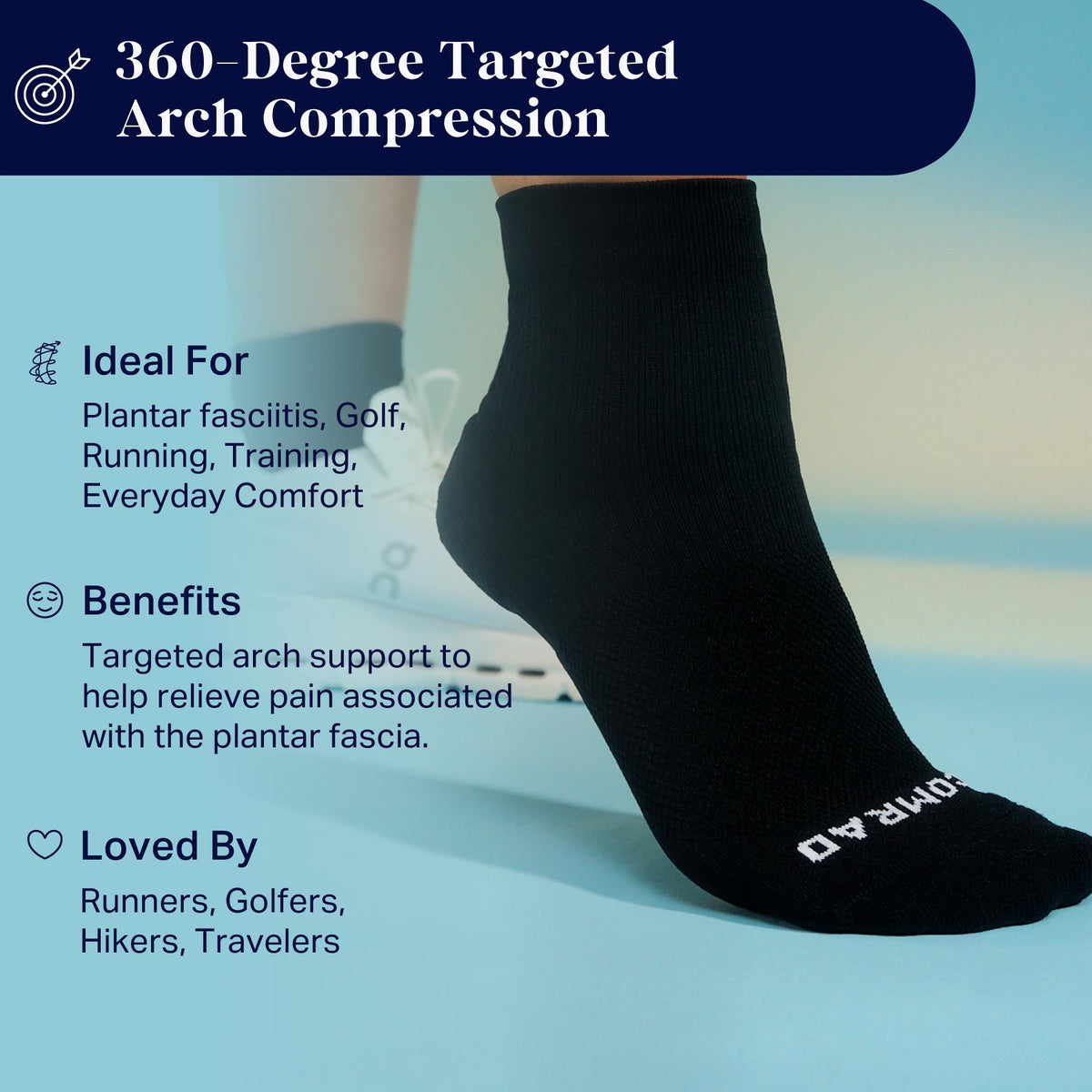 Quarter Ankle Compression Socks - Fabs things