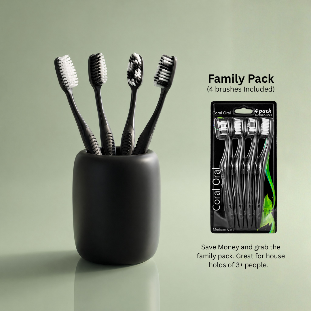 4-Pack Toothbrushes - Fabs things