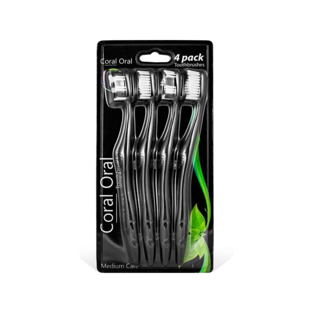 4-Pack Toothbrushes - Fabs things