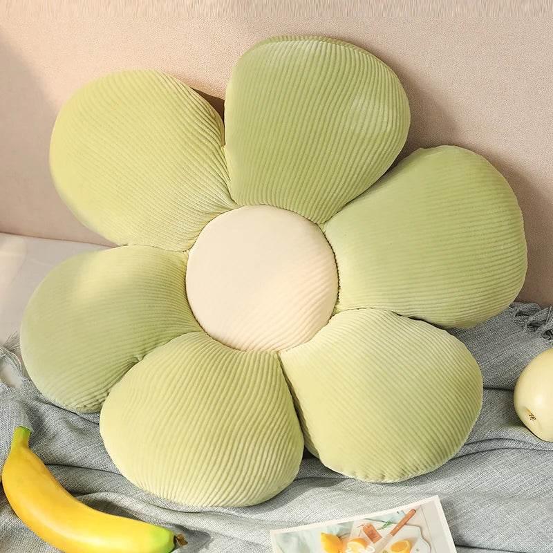 35/45cm Stuffed Six Petal Flower Cushion Sunflower Pillow - Fabs things