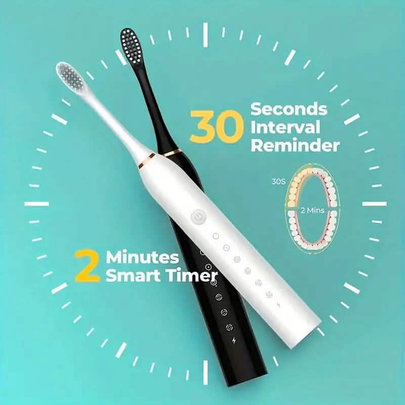 Sonic Electric Toothbrush with 6 Modes and Smart Timer - Fabs things