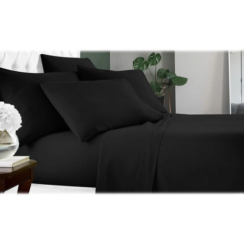 6-Piece: Luxury Home Cool Bamboo-Fiber Sheet Set - Fabs things