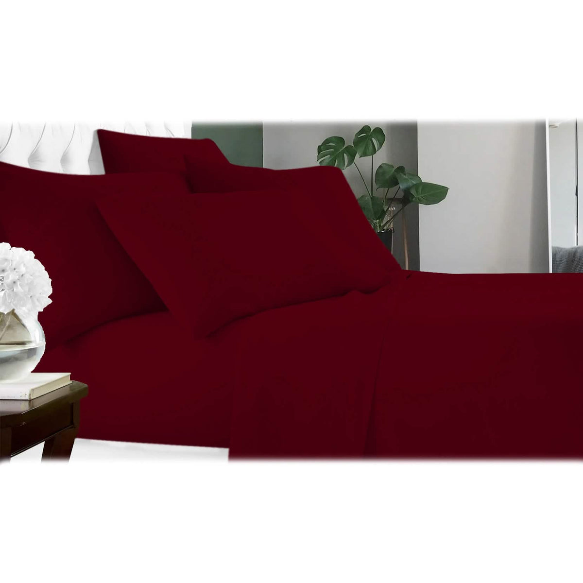 6-Piece: Luxury Home Cool Bamboo-Fiber Sheet Set - Fabs things