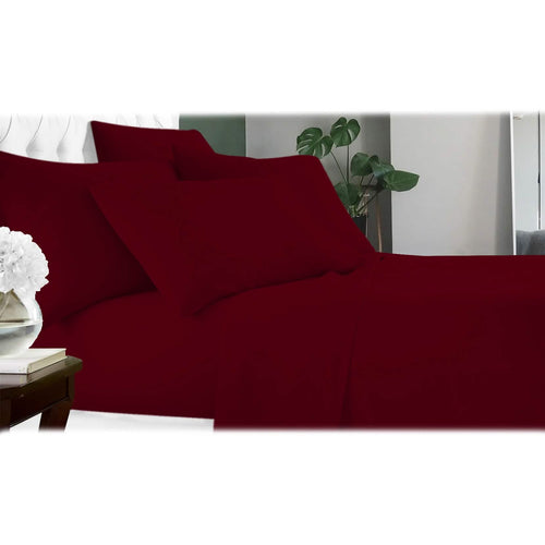 6-Piece: Luxury Home Cool Bamboo-Fiber Sheet Set - Fabs things