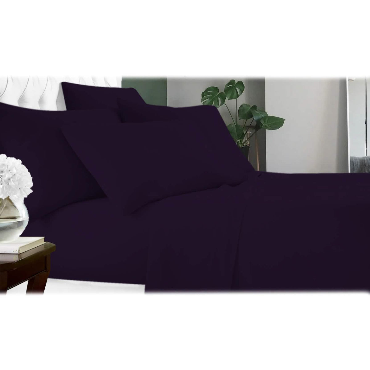 6-Piece: Luxury Home Cool Bamboo-Fiber Sheet Set - Fabs things