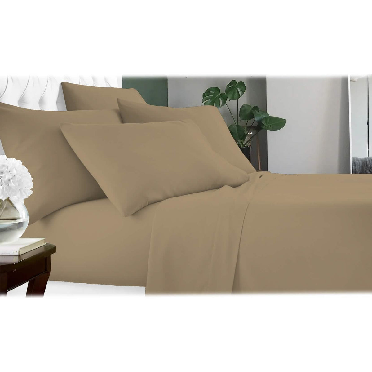 6-Piece: Luxury Home Cool Bamboo-Fiber Sheet Set - Fabs things