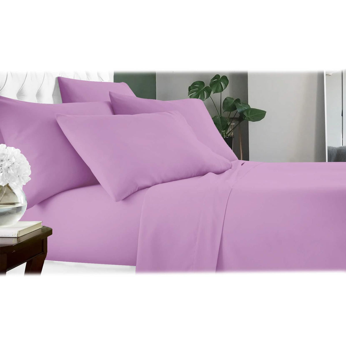 6-Piece: Luxury Home Cool Bamboo-Fiber Sheet Set - Fabs things