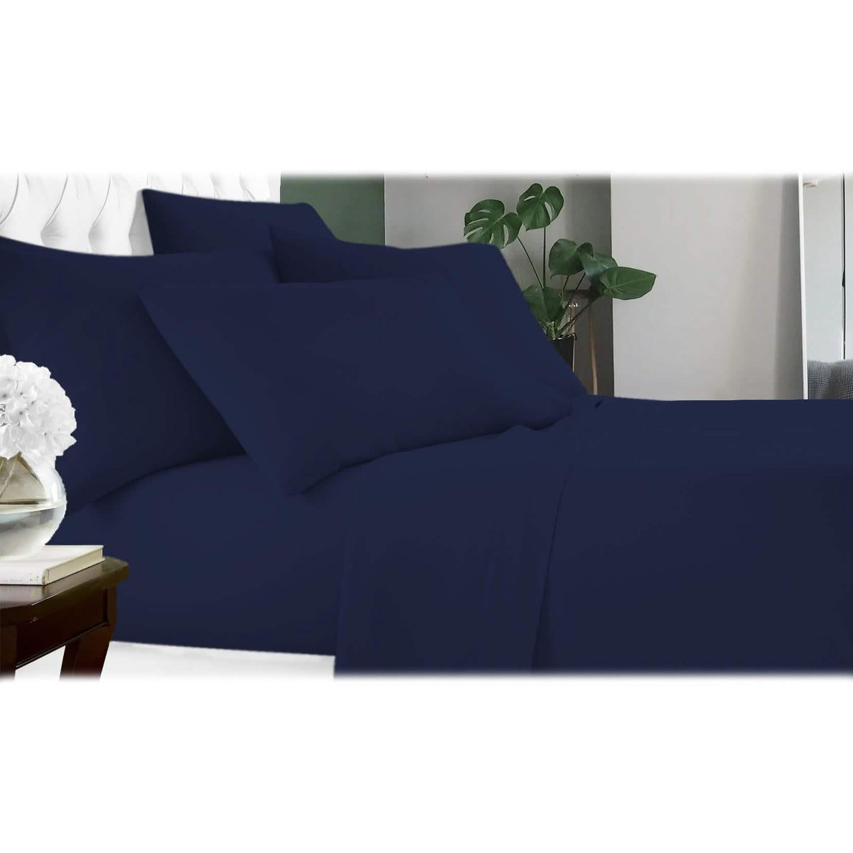 6-Piece: Luxury Home Cool Bamboo-Fiber Sheet Set - Fabs things