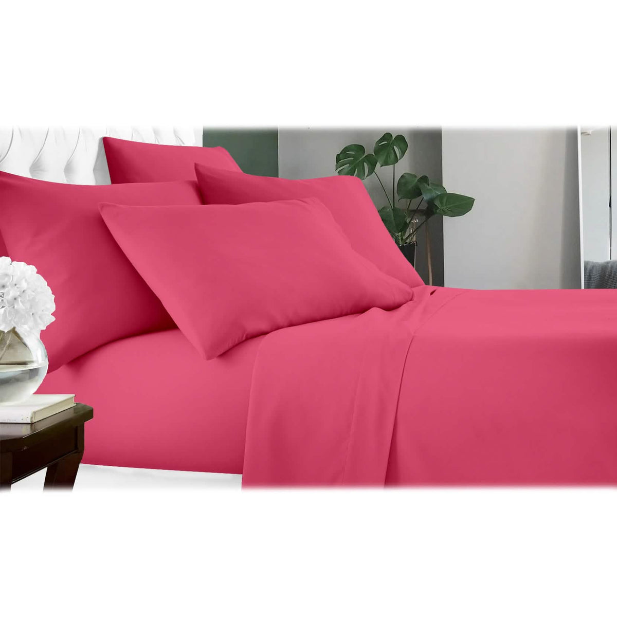 6-Piece: Luxury Home Cool Bamboo-Fiber Sheet Set - Fabs things