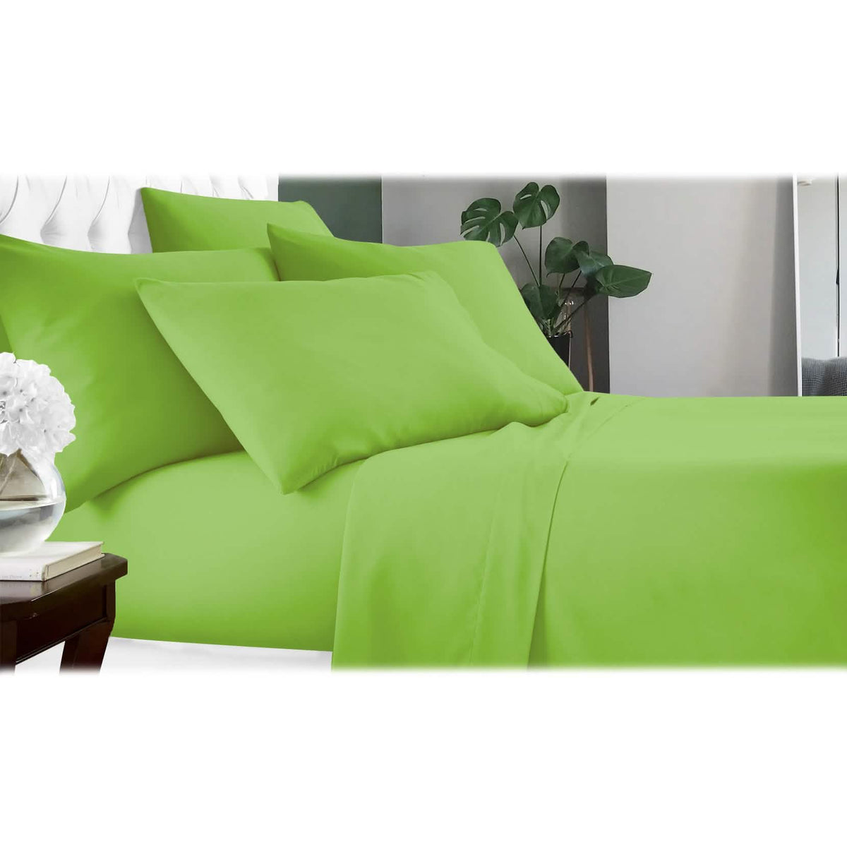 6-Piece: Luxury Home Cool Bamboo-Fiber Sheet Set - Fabs things