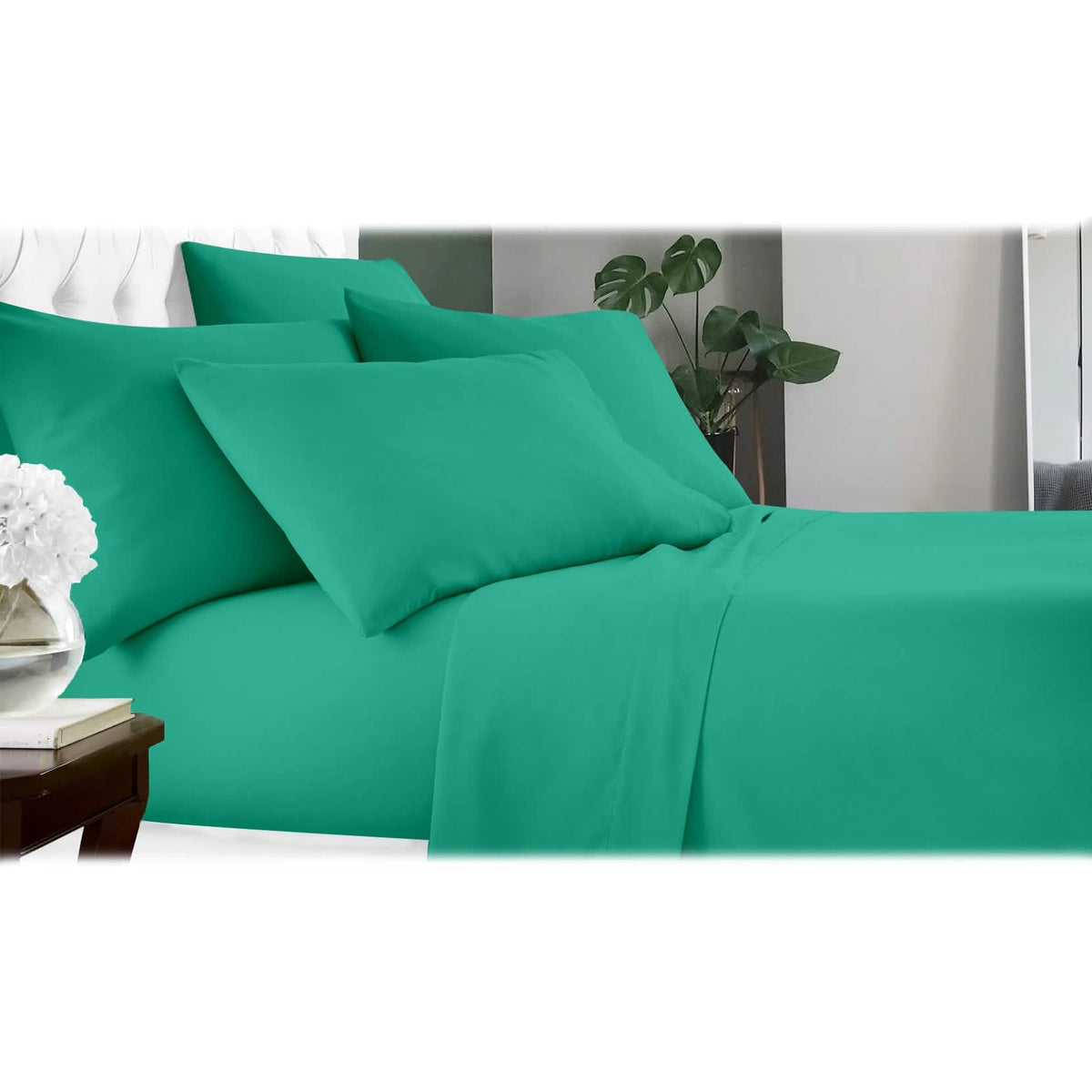 6-Piece: Luxury Home Cool Bamboo-Fiber Sheet Set - Fabs things