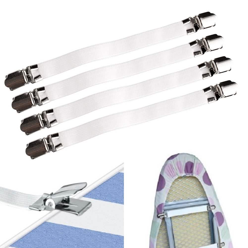 4-Pack: Fitted Bed Sheet Fasteners - Fabs things