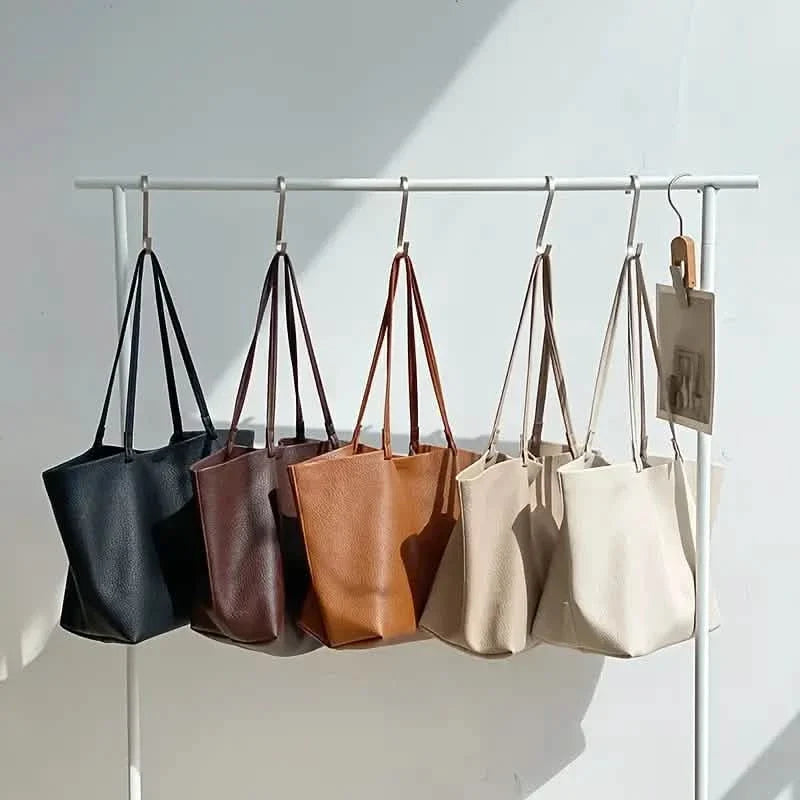 Women's Large Totes PU Leather Shoulder Bag Soft Purse Hobo Handbag Casual Top Handle Bag For Travel Work - Fabs things