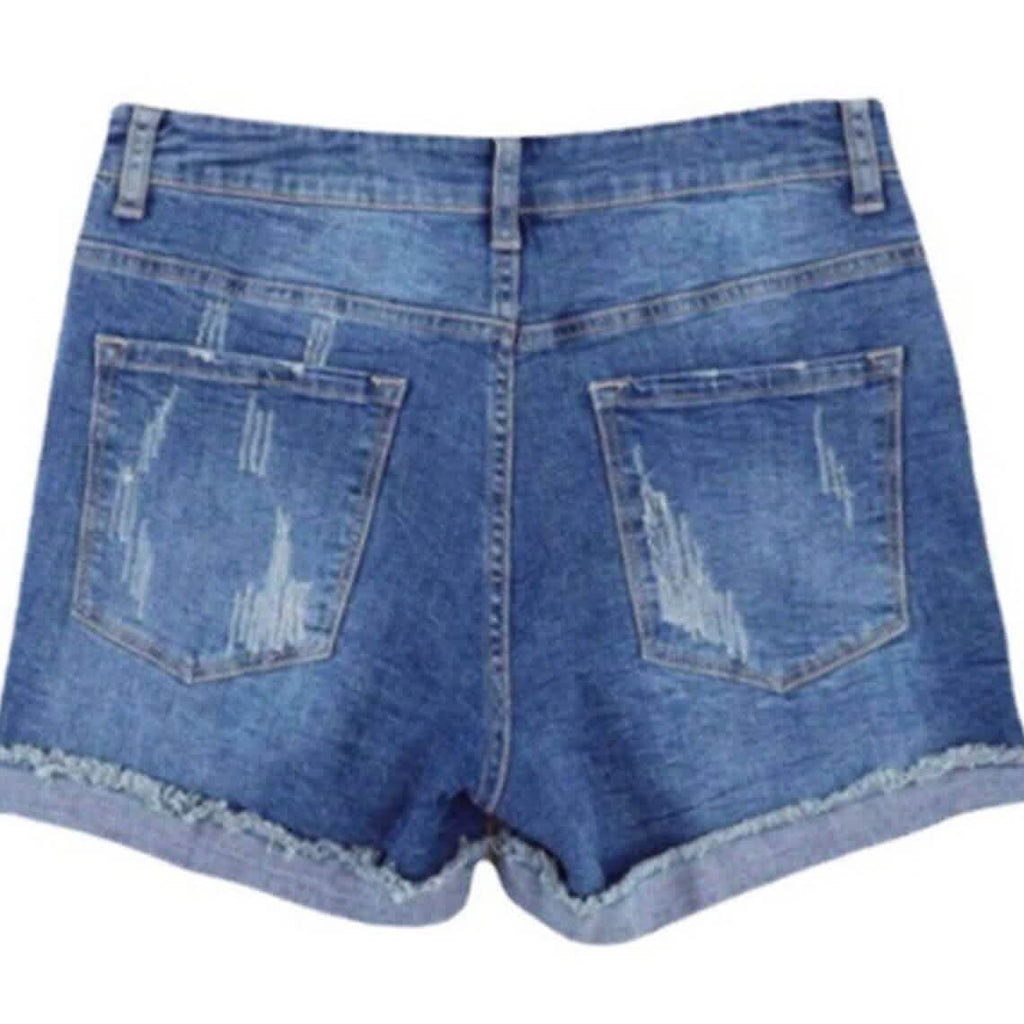 Women's Jeans Shorts Independence Day Denim - Fabs things