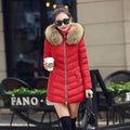 High Quality Winter Down Jacket Women Long Coat Warm Clothes - Fabs things