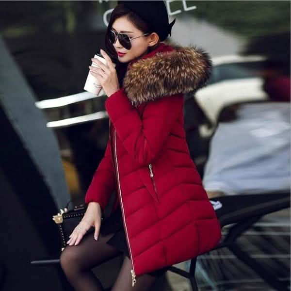 High Quality Winter Down Jacket Women Long Coat Warm Clothes - Fabs things