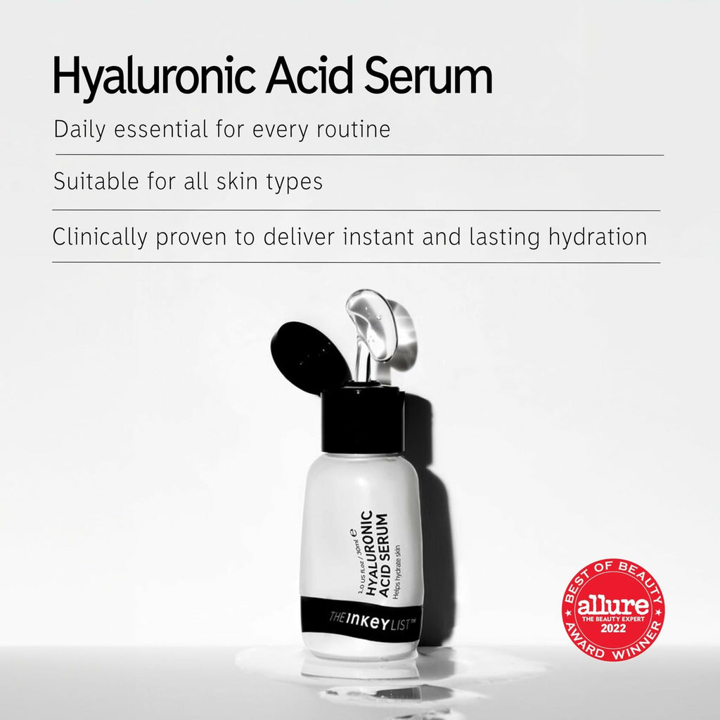 The INKEY List Hyaluronic Acid Serum 1oz - Hydrating Plump Smooth Skin New - Fabs things